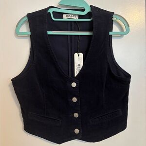 ROLLA'S NWT Navy Corduroy Vest